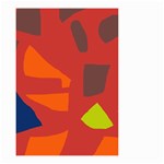 Red abstraction Small Garden Flag (Two Sides) Front