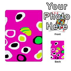 Pink Abstract Pattern Multi-purpose Cards (rectangle)  by Valentinaart