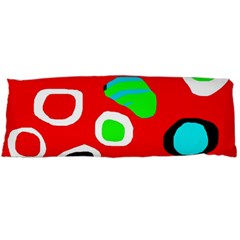 Red abstract pattern Body Pillow Case (Dakimakura)