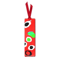 Red abstract pattern Small Book Marks