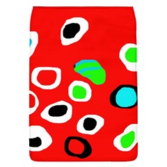 Red abstract pattern Flap Covers (L) 