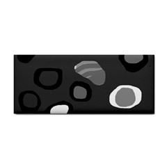 Gray abstract pattern Hand Towel