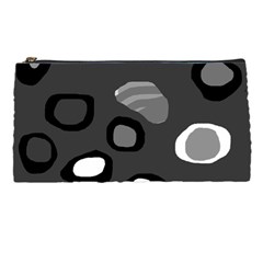 Gray abstract pattern Pencil Cases