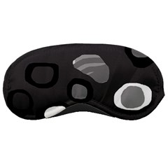 Gray abstract pattern Sleeping Masks