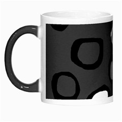 Gray Abstract Pattern Morph Mugs by Valentinaart