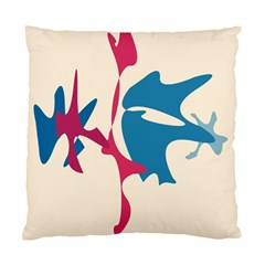 Decorative Amoeba Abstraction Standard Cushion Case (one Side) by Valentinaart