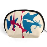 Decorative amoeba abstraction Accessory Pouches (Medium)  Front