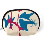 Decorative amoeba abstraction Accessory Pouches (Medium)  Back