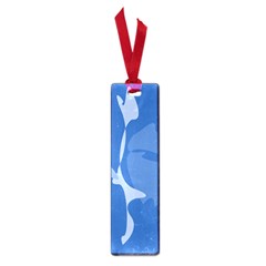 Blue Amoeba Abstraction Small Book Marks by Valentinaart