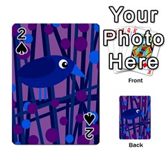 Purple Bird Playing Cards 54 Designs 