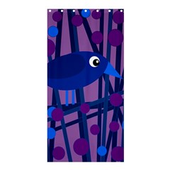 Purple Bird Shower Curtain 36  X 72  (stall)  by Valentinaart