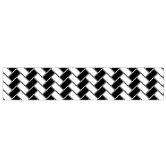 Black And White Herringbone Scarf (small)