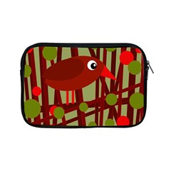 Red cute bird Apple iPad Mini Zipper Cases