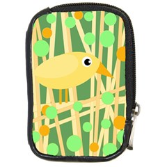 Yellow Little Bird Compact Camera Cases by Valentinaart