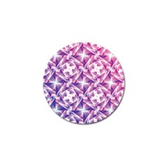 Purple Shatter Geometric Pattern Golf Ball Marker (10 Pack) by TanyaDraws