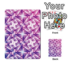 Purple Shatter Geometric Pattern Multi-purpose Cards (rectangle)  by TanyaDraws