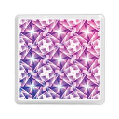 Purple Shatter Geometric Pattern Memory Card Reader (square)  by TanyaDraws