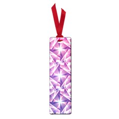 Purple Shatter Geometric Pattern Small Book Marks by TanyaDraws