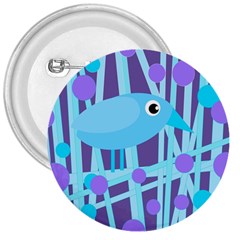 Blue and purple bird 3  Buttons