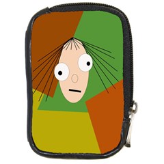 Crazy Girl Compact Camera Cases