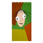 Crazy girl Shower Curtain 36  x 72  (Stall)  Curtain(36 X72 ) - 33.26 x66.24  Curtain(36 X72 )