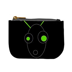 Green Alien Mini Coin Purses