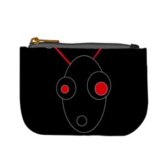 Red Alien Mini Coin Purses