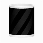 Gray and black lines Morph Mugs Center