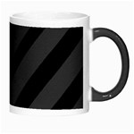 Gray and black lines Morph Mugs Right