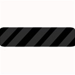 Gray and black lines Large Bar Mats 32 x8.5  Bar Mat