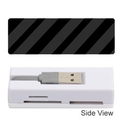 Gray and black lines Memory Card Reader (Stick) 