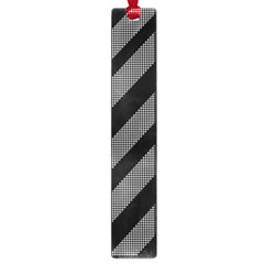 Black And Gray Lines Large Book Marks by Valentinaart