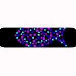 Purple fish Large Bar Mats 32 x8.5  Bar Mat