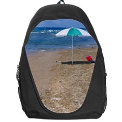 Beach Umbrella Backpack Bag by PhotoThisxyz