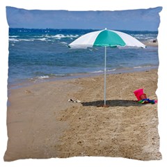 Beach Umbrella Standard Flano Cushion Case (one Side)