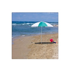 Beach Umbrella Satin Bandana Scarf by PhotoThisxyz