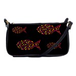 Orange fishes pattern Shoulder Clutch Bags Front