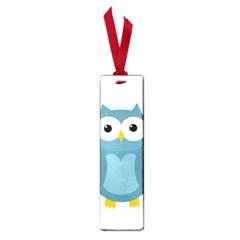 Cute Blue Owl Small Book Marks by Valentinaart