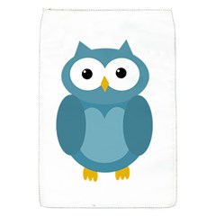 Cute Blue Owl Flap Covers (s)  by Valentinaart