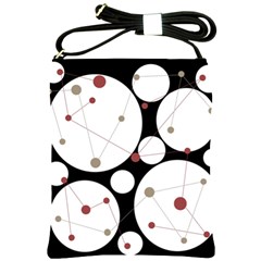 Decorative Circles Shoulder Sling Bags by Valentinaart