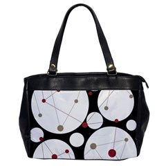 Decorative Circles Office Handbags by Valentinaart