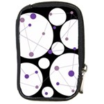 Decorative circles - purple Compact Camera Cases Front