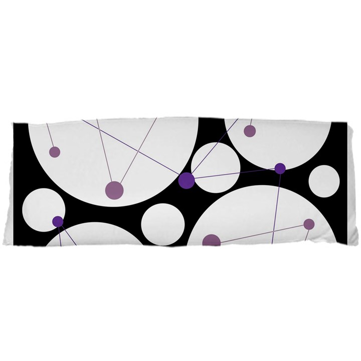 Decorative circles - purple Samsung Galaxy SL i9003 Hardshell Case