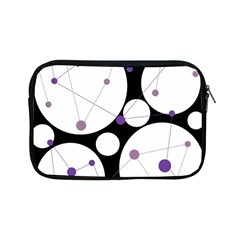 Decorative Circles - Purple Apple Ipad Mini Zipper Cases by Valentinaart