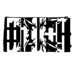 Black and white abstraction Pencil Cases Back