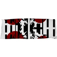 Red, Black And White Elegant Design Samsung Galaxy Sl I9003 Hardshell Case