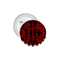 Red, Black And White Decorative Design 1 75  Buttons by Valentinaart