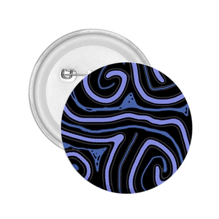 Blue abstract design 2.25  Buttons