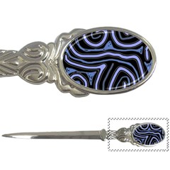 Blue abstract design Letter Openers