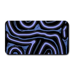 Blue abstract design Medium Bar Mats